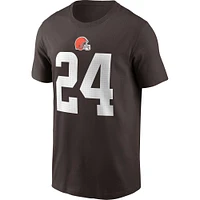 Men's Nike Nick Chubb Cleveland Browns Player Name & Number T-Shirt