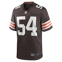 Men's Nike Ogbonnia Okoronkwo Brown Cleveland Browns Game Player Jersey