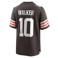 Men's Nike Phillip Walker  Brown Cleveland Browns Team Game Jersey