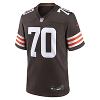 Men's Nike Zak Zinter  Brown Cleveland Browns Team Game Jersey