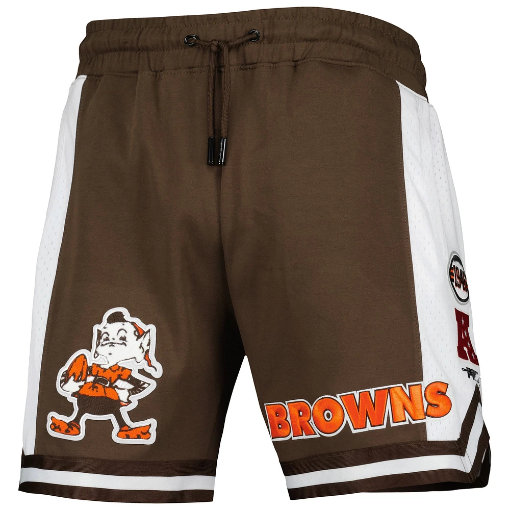 Men's Pro Standard Brown Cleveland Browns Retro Classic 2.0 Shorts