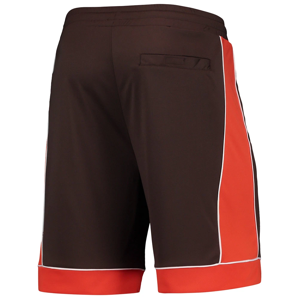 Men's Starter Brown/Orange Cleveland Browns Fan Favorite Fashion Shorts