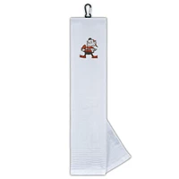WinCraft Cleveland Browns Face/Club Tri-Fold Golf Towel