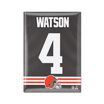 WinCraft Deshaun Watson Cleveland Browns 2.5'' x 3.5'' Player Magnet