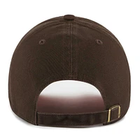 Women's '47 Brown Cleveland Browns Confetti Icon Clean Up Adjustable Hat