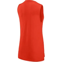 Women's Fanatics Orange Cleveland Browns True Contender Tank Top