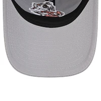 Women's New Era Gray Cleveland Browns Main 9TWENTY Adjustable Hat
