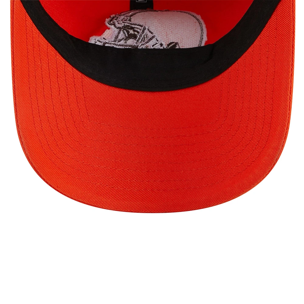 Women's New Era Orange Cleveland Browns Core Classic 2.0 9TWENTY Adjustable Hat