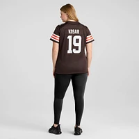 Women's Nike Bernie Kosar Brown Cleveland Browns Game Retired Player Jersey