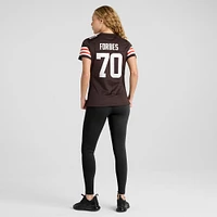 Women's Nike Drew Forbes  Brown Cleveland Browns Team Game Jersey