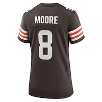 Women's Nike Elijah Moore Brown Cleveland Browns Game Jersey