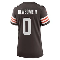 Women's Nike Greg Newsome II Brown Cleveland Browns Team Game Jersey