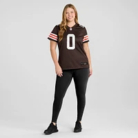 Women's Nike Greg Newsome II Brown Cleveland Browns Team Game Jersey