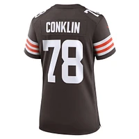 Women's Nike Jack Conklin  Brown Cleveland Browns Game Jersey