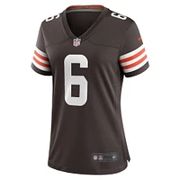 Women's Nike Jeremiah Owusu-Koramoah Brown Cleveland Browns Team Game Jersey