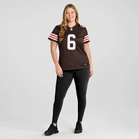 Women's Nike Jeremiah Owusu-Koramoah Brown Cleveland Browns Team Game Jersey