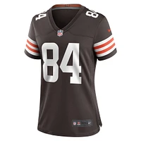 Women's Nike Jordan Akins Brown Cleveland Browns Game Player Jersey