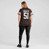 Women's Nike Jordan Kunaszyk Brown Cleveland Browns Game Player Jersey