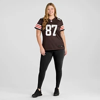 Women's Nike Kadarius Toney  Brown Cleveland Browns Team Game Jersey