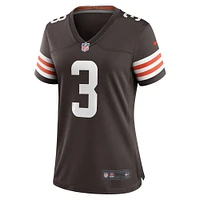 Women's Nike Marquise Goodwin Brown Cleveland Browns Game Jersey