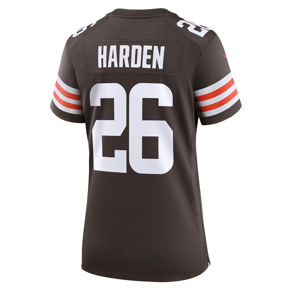 Women's Nike Myles Harden  Brown Cleveland Browns Game Jersey