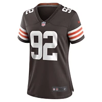 Women's Nike Sam Kamara  Brown Cleveland Browns Team Game Jersey