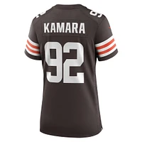 Women's Nike Sam Kamara  Brown Cleveland Browns Team Game Jersey