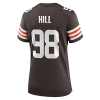 Women's Nike Trysten Hill Brown Cleveland Browns Game Jersey