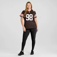 Women's Nike Trysten Hill Brown Cleveland Browns Game Jersey