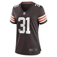 Women's Nike Vincent Gray  Brown Cleveland Browns Team Game Jersey