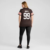 Women's Nike Za'Darius Smith  Brown Cleveland Browns Team Game Jersey