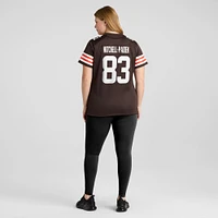 Women's Nike Zaire Mitchell-Paden  Brown Cleveland Browns Team Game Jersey