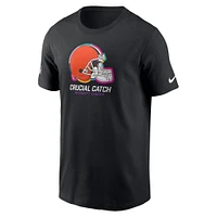 Youth Nike  Black Cleveland Browns 2024 NFL Crucial Catch T-Shirt