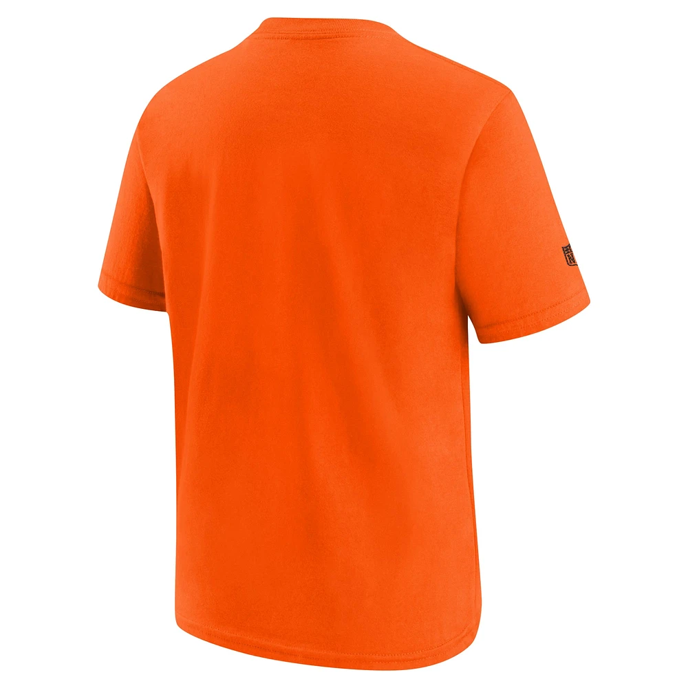 Youth Nike Orange Cleveland Browns 2024 Sideline Legend Performance T-Shirt