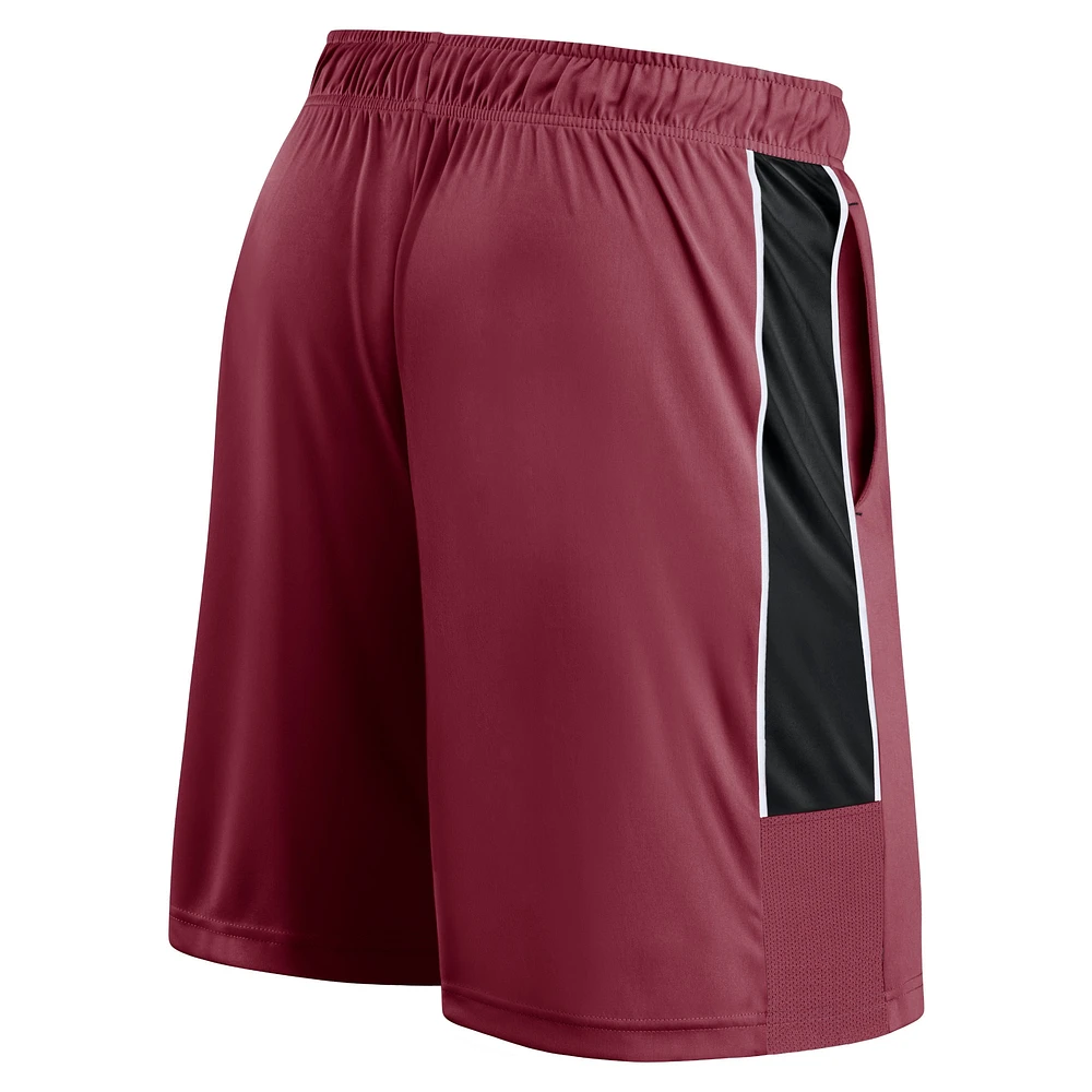 Men's Fanatics Wine Cleveland Cavaliers Game Winner Defender Shorts