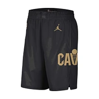 Men's Jordan Brand Black Cleveland Cavaliers 2022/2023 Statement Edition Swingman Performance Shorts
