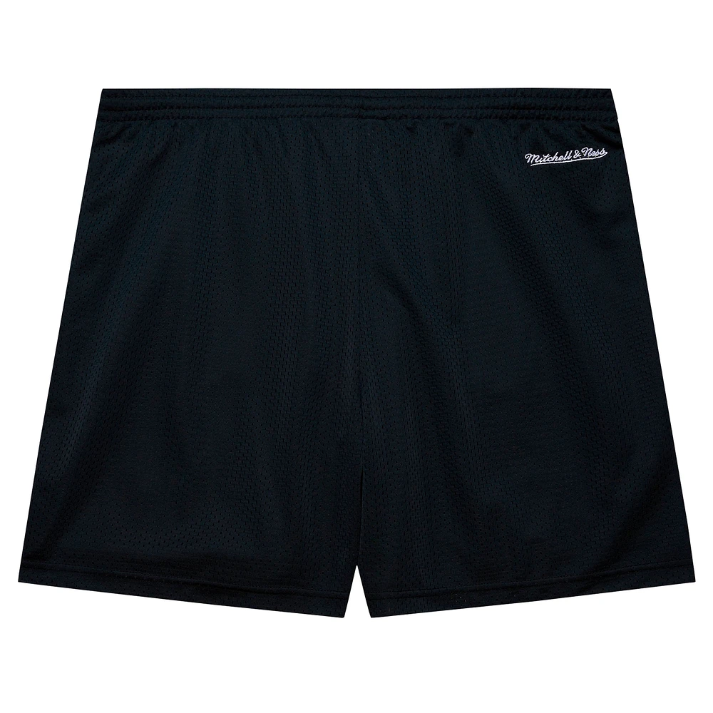 Men's Mitchell & Ness Black Cleveland Cavaliers Hardwood Classics Gameday Mesh Shorts