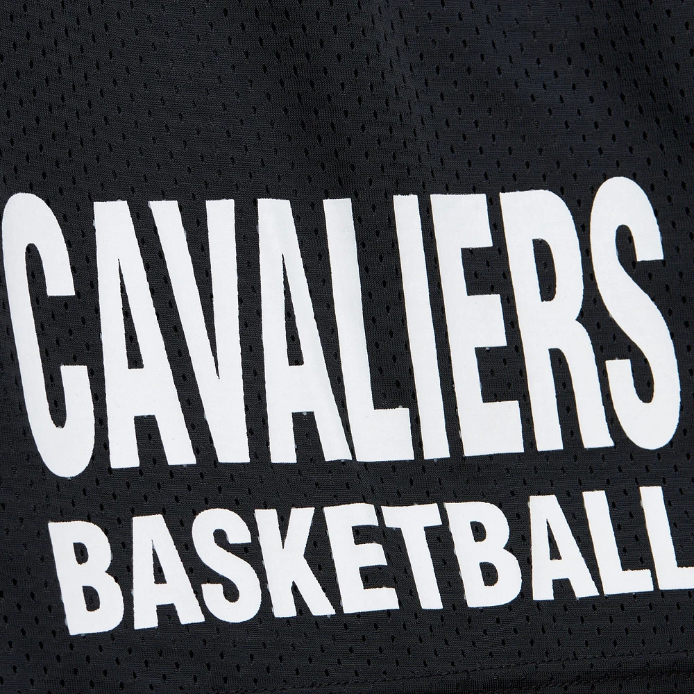 Men's Mitchell & Ness Black Cleveland Cavaliers Hardwood Classics Gameday Mesh Shorts