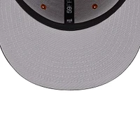 Men's New Era Rust/Black Cleveland Cavaliers Two-Tone 59FIFTY Fitted Hat