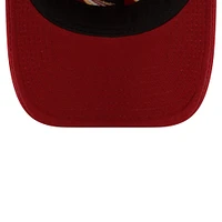 Men's New Era Wine Cleveland Cavaliers Team 2.0 9TWENTY Adjustable Hat