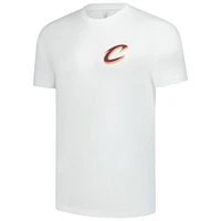 Unisex FISLL  White Cleveland Cavaliers Burst Logo T-Shirt