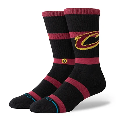 Chaussettes unisexes Stance Cleveland Cavaliers Prep Stripe Crew