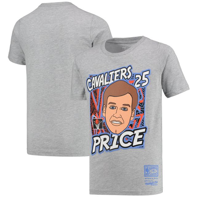 T-shirt pour jeune Mitchell & Ness Mark Price gris Cleveland Cavaliers Hardwood Classics King of the Court Player