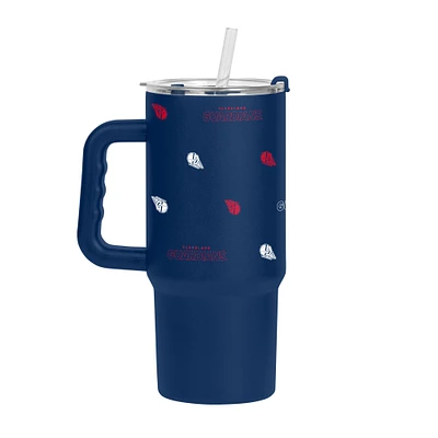 Cleveland Guardians 24 oz Gobelet avec revêtement en poudre Step and Repeat