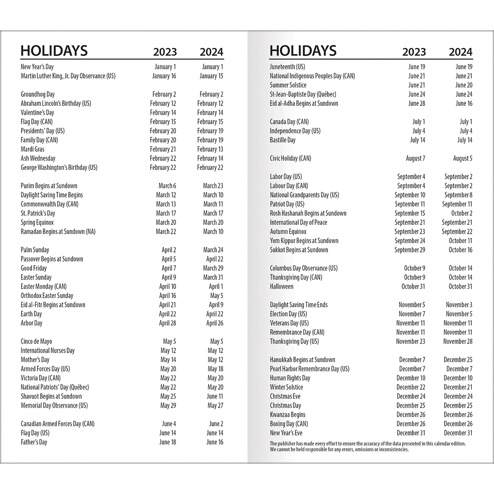 Cleveland Guardians 2023-24 17-Month Pocket Planner