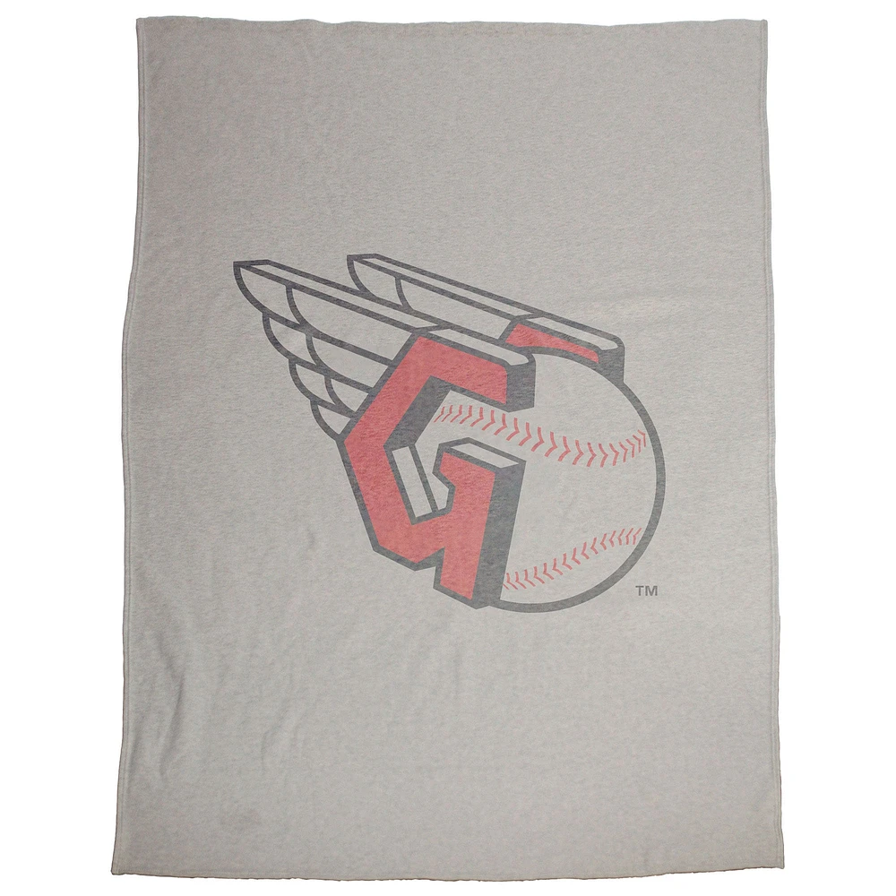 Couverture sweat-shirt 54" x 84" des Gardiens de Cleveland