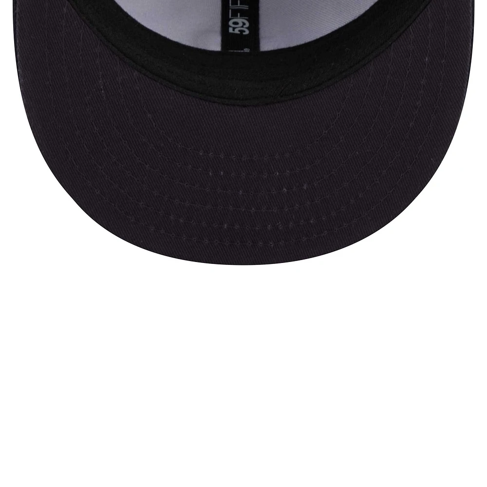 Infant New Era Navy Cleveland Guardians My First 59FIFTY Fitted Hat