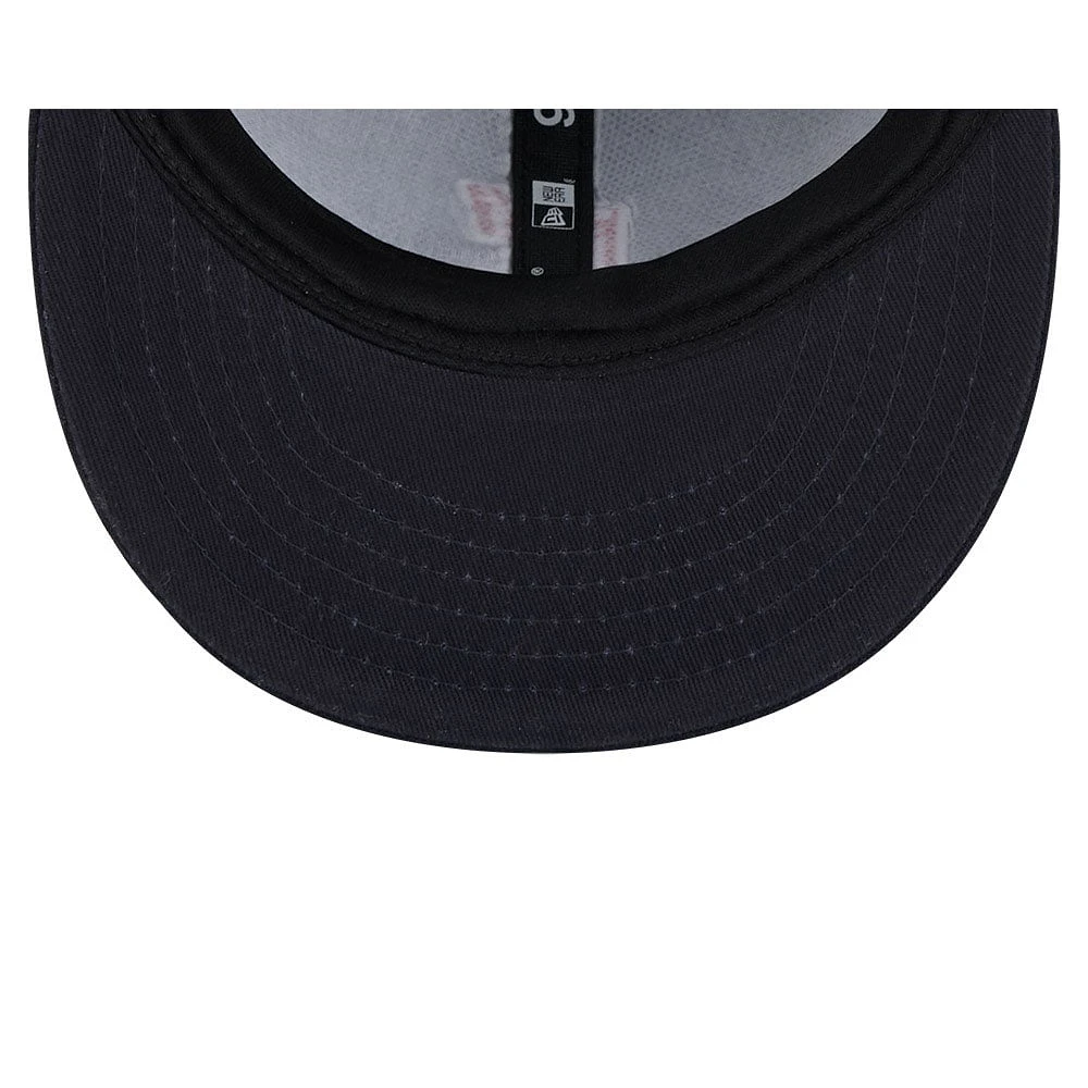 Casquette New Era bleu marine Cleveland Guardians My First 9FIFTY réglable pour bébé