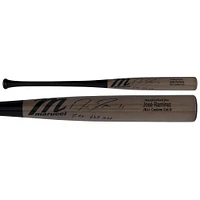 Jose Ramirez Cleveland Guardians Autographed Marucci Game Model Bat with "FOR THE LAND" Inscription