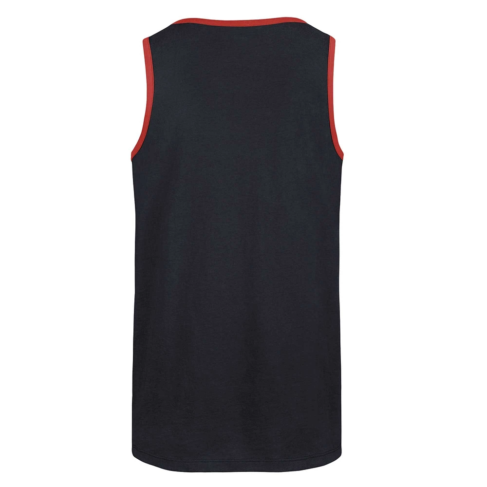 Men's '47 Navy Cleveland Guardians Upload Franklin Tank Top
